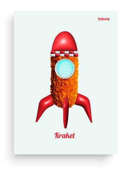 Poster - raket & kroket = Kraket