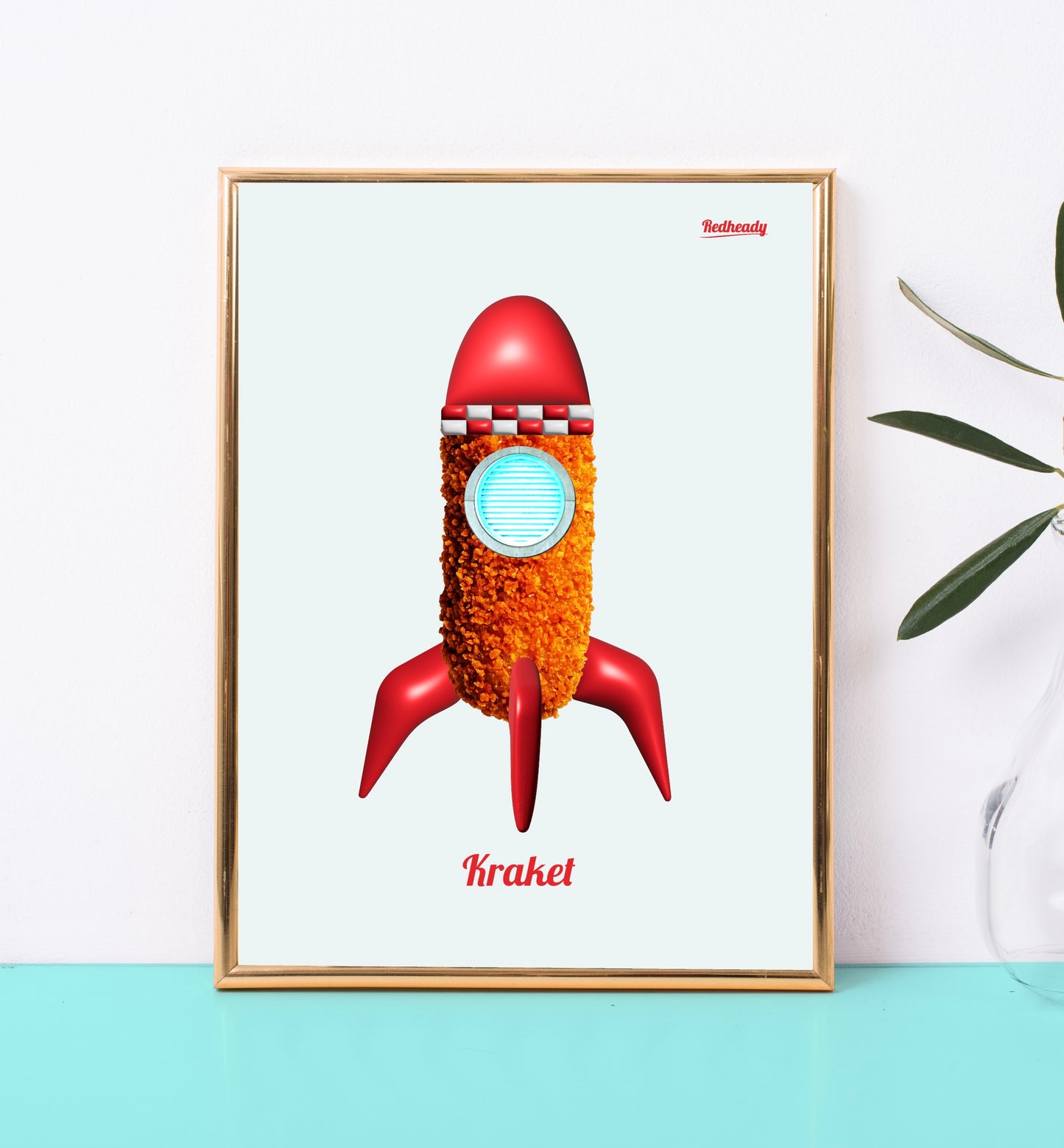 Poster - raket & kroket = Kraket