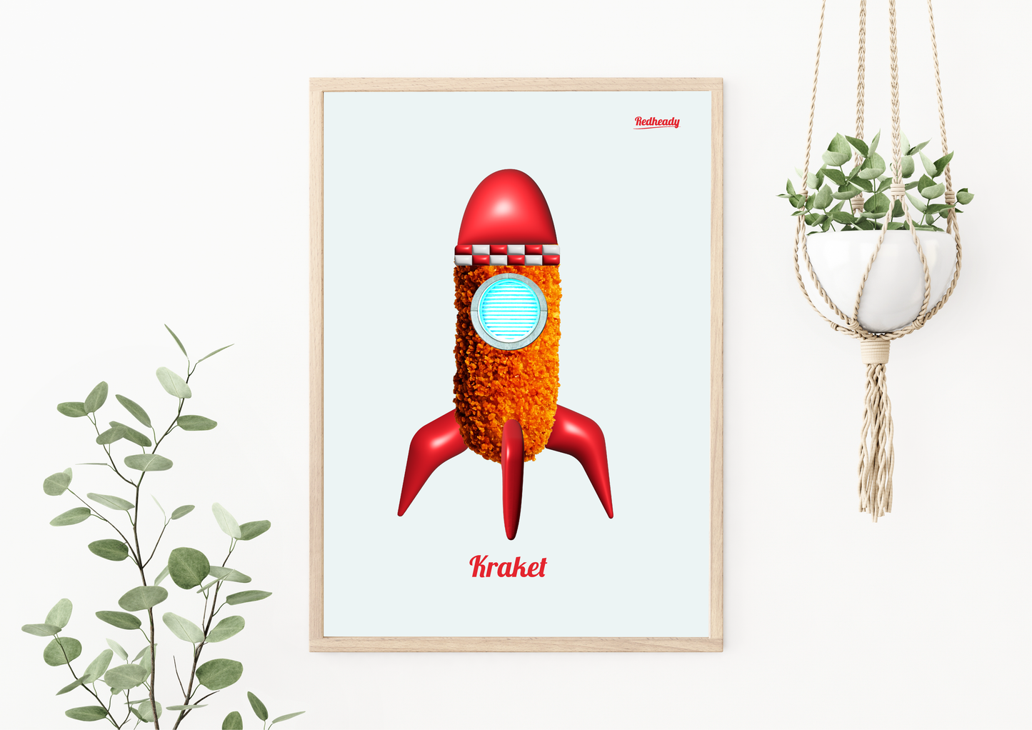 Poster - raket & kroket = Kraket