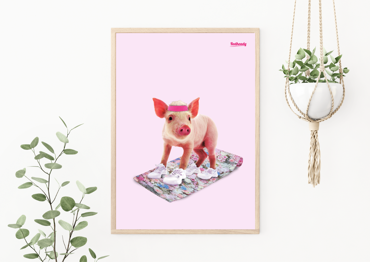 Poster Fit Piggy