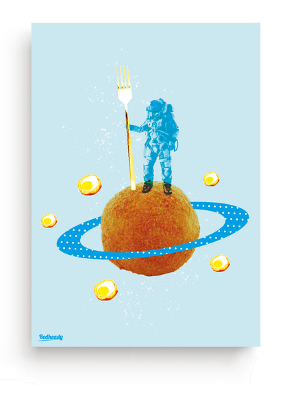 Planet eggball poster